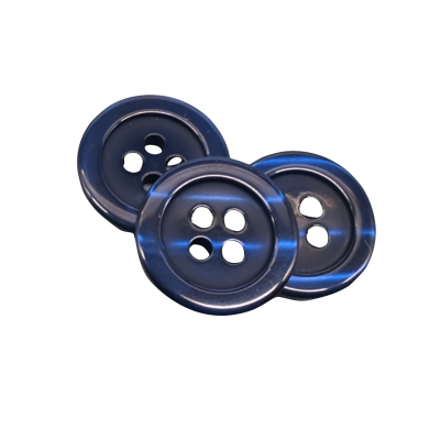 Bouton blanc 12 mm - 4 aguj.