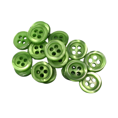 White button 12 mm - 4 aguj.