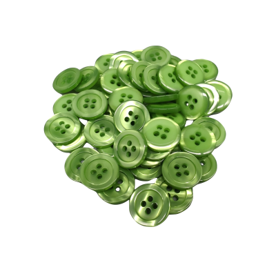 White button 12 mm - 4 aguj.