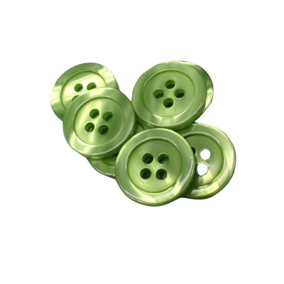 White button 12 mm - 4 aguj.