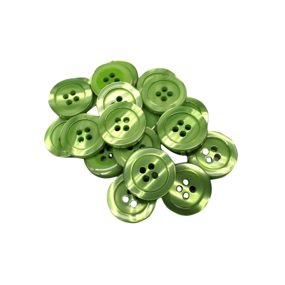 White button 12 mm - 4 aguj.