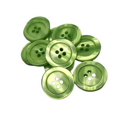 White button 12 mm - 4 aguj.