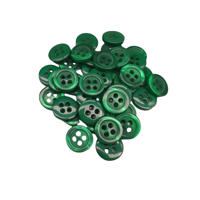 Bouton blanc 12 mm - 4 aguj.