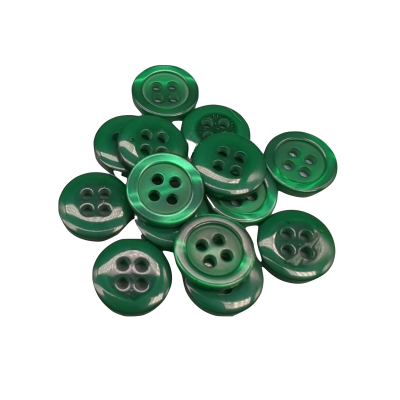 White button 12 mm - 4 aguj. White button 12 mm - 4 aguj.