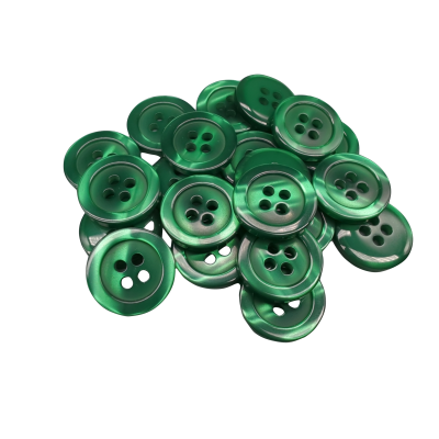 Bouton blanc 12 mm - 4 aguj.