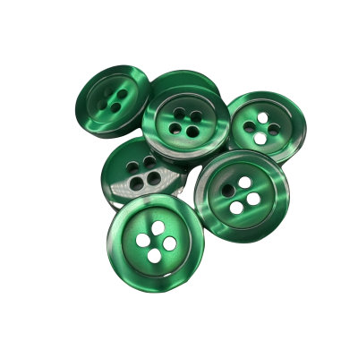 White button 12 mm - 4 aguj.