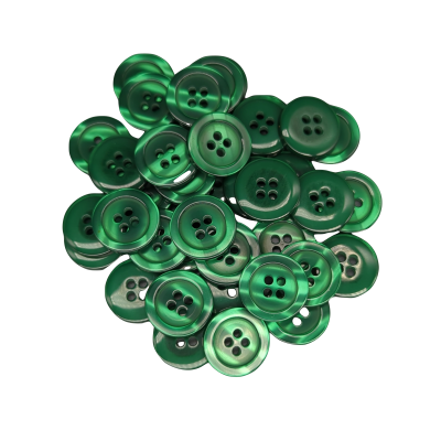 Pulsante bianco 12 mm - 4 aguj.