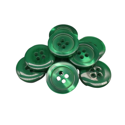 Botón Básico Verde Oscuro - 5 medidas Botón Básico Verde Oscuro - 5 medidas