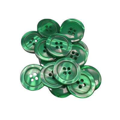 Pulsante bianco 12 mm - 4 aguj.