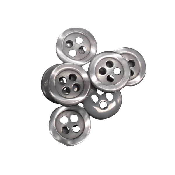 Basic Gray Button - 5 sizes