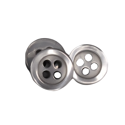 Bouton blanc 12 mm - 4 aguj.