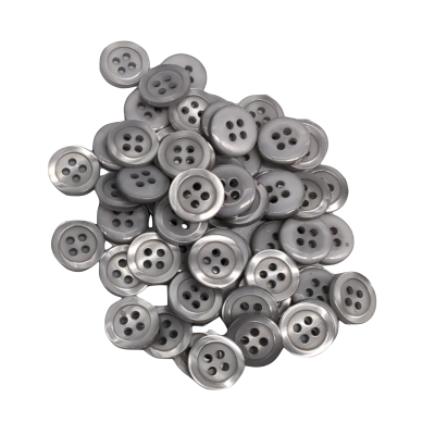 Pulsante bianco 12 mm - 4 aguj.