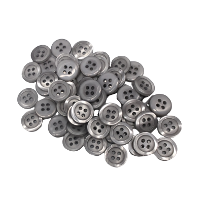 Pulsante bianco 12 mm - 4 aguj.