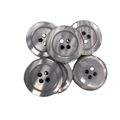 White button 12 mm - 4 aguj.