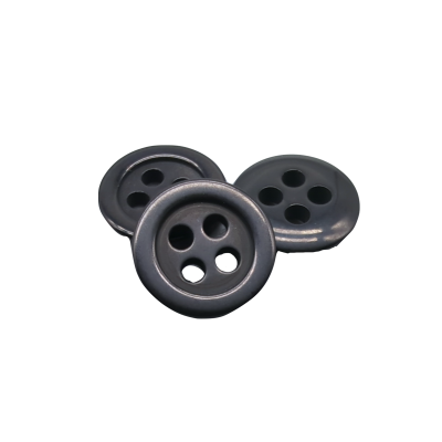 Bouton blanc 12 mm - 4 aguj.