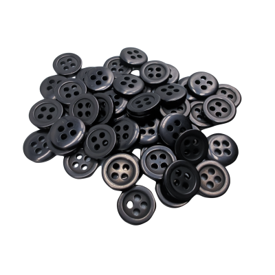 Bouton blanc 12 mm - 4 aguj.