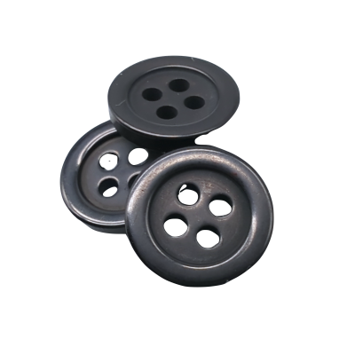 Pulsante bianco 12 mm - 4 aguj.