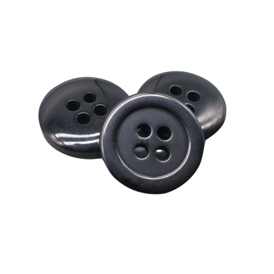 Pulsante bianco 12 mm - 4 aguj.