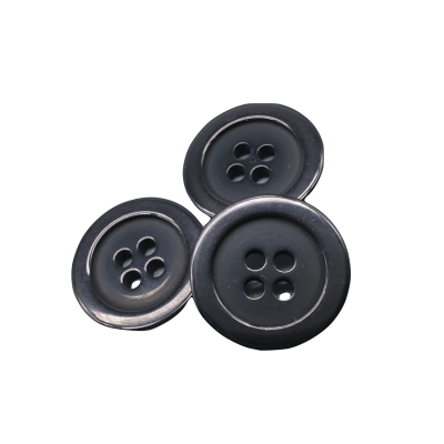 Bouton blanc 12 mm - 4 aguj.