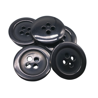 Pulsante bianco 12 mm - 4 aguj.