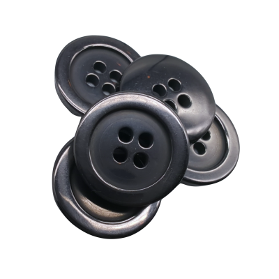 Pulsante bianco 12 mm - 4 aguj.