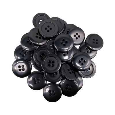 Pulsante bianco 12 mm - 4 aguj.