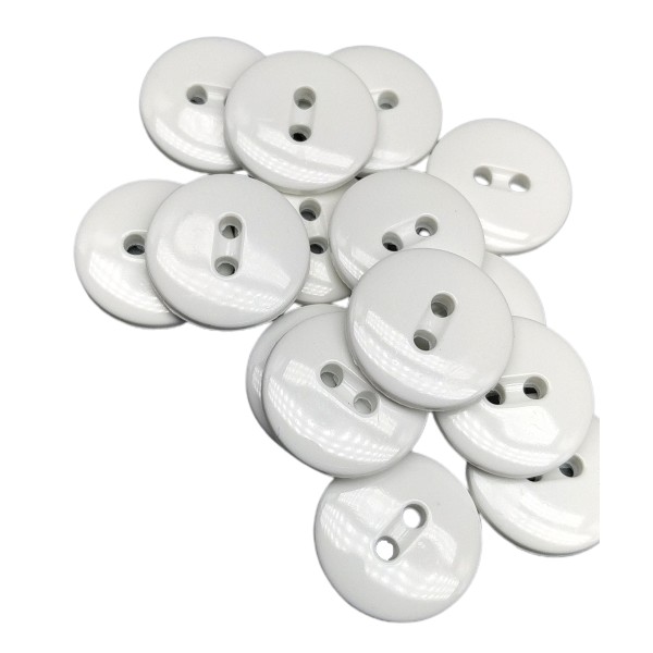 White Button - Two Holes