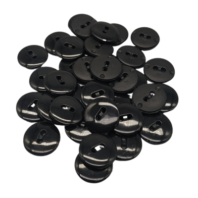 Boutons blancs, deux trous
