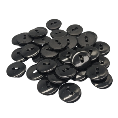 Bottoni bianchi, due fori