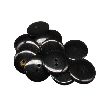 Boutons blancs, deux trous