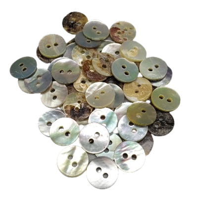 Nacar buttons (akoya) - natural shell