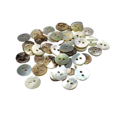 Nacar buttons (akoya) - natural shell