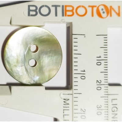 Boutons nacar (akoya) - coquille naturelle Boutons nacar (akoya) - coquille naturelle