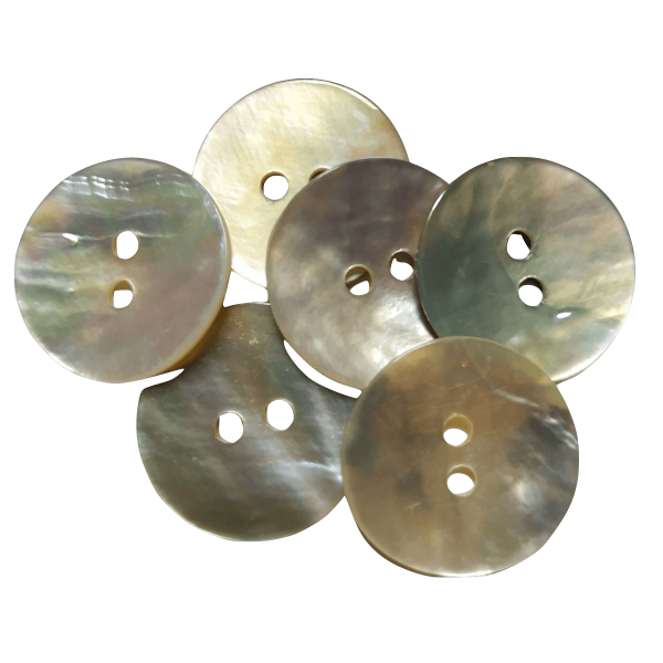 Botões de madrepérola (Akoya) - Shell natural