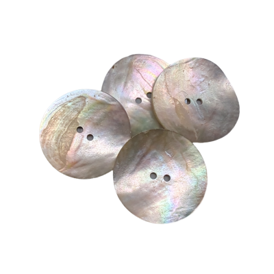 Boutons nacar (akoya) - coquille naturelle