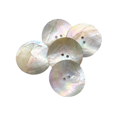 Boutons nacar (akoya) - coquille naturelle