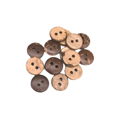 Bottoni in cocco naturale - M425047