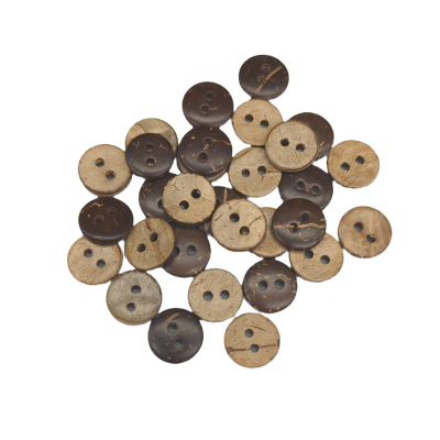 Bottoni in cocco naturale - M425047