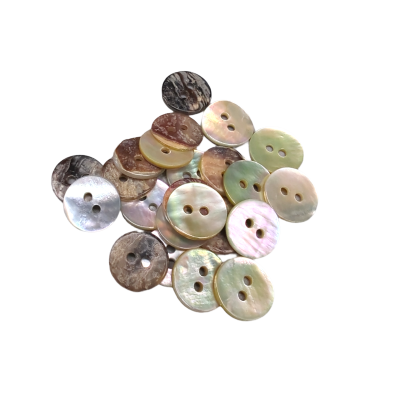 Mother of Pearl Buttons (Akoya) - Natural Shell