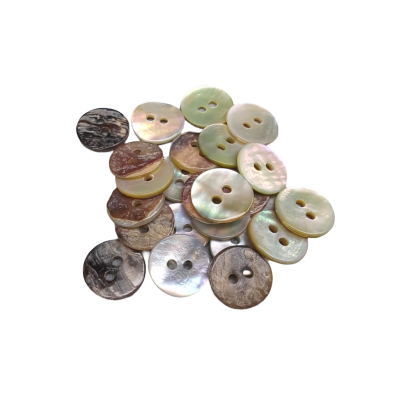 Mother of Pearl Buttons (Akoya) - Natural Shell