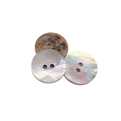 Mother of Pearl Buttons (Akoya) - Natural Shell