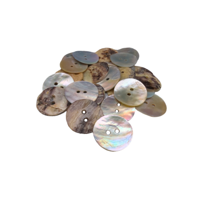 Perlmuttknöpfe (Akoya) - Natürliche Muschel