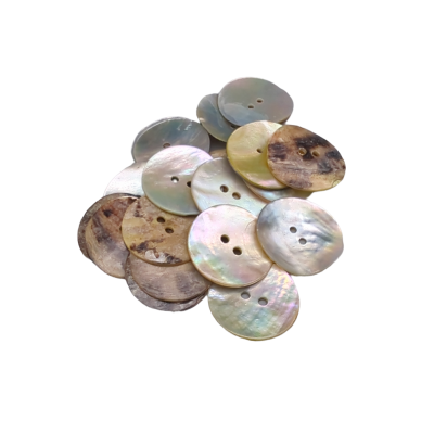 Mother of Pearl Buttons (Akoya) - Natural Shell