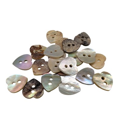 Mother of Pearl Buttons (Akoya) - Natural Shell