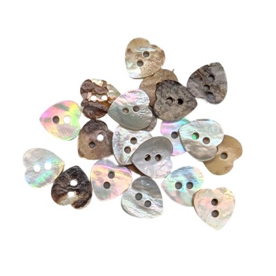 Mother of Pearl Buttons (Akoya) - Natural Shell Mother of Pearl Buttons (Akoya) - Natural Shell