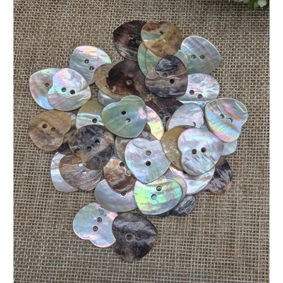 Mother of Pearl Buttons (Akoya) - Natural Shell Mother of Pearl Buttons (Akoya) - Natural Shell